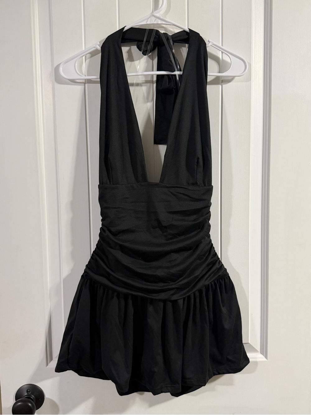 Black Halter Dress